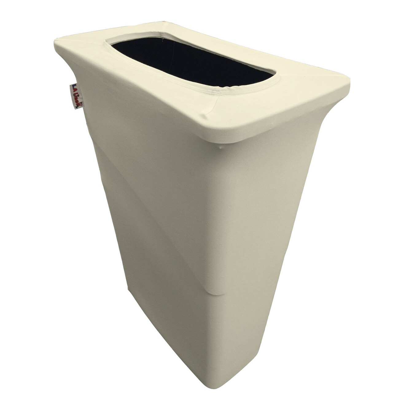 Stretch Spandex Trash Can Cover 23 Gallon Slim Jim Wrinkle-Free Event Linen